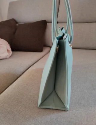 Borsa tote azzurra Carpisa nuova