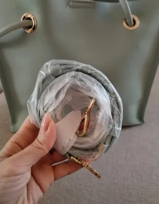 Borsa tote azzurra Carpisa nuova