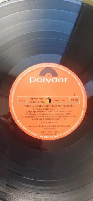 Vinilo Joe Cocker - With A Little Help From My Fri