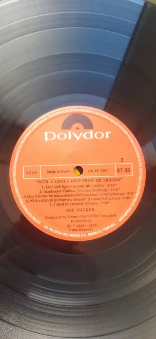 Vinilo Joe Cocker - With A Little Help From My Fri