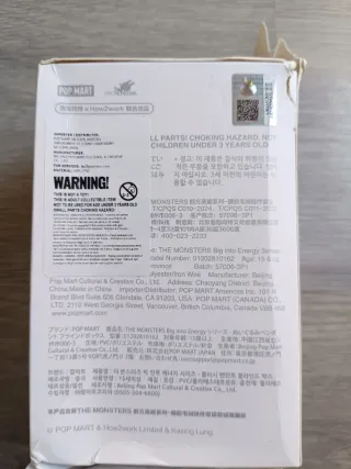 Labubu Big Into Energy Hope Popmart