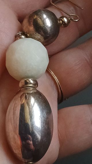 Orecchini lunghi argento