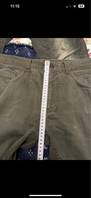 2 Pantalones Vaqueros Talla 44 gris