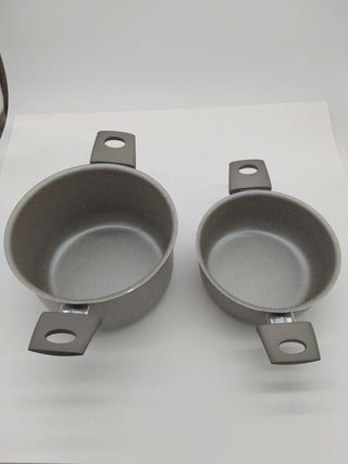 KASANOVA Set di utensili da cucina tradizionali antiaderenti, set di 16 pezzi con coperchio