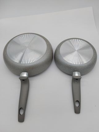 KASANOVA Set di utensili da cucina tradizionali antiaderenti, set di 16 pezzi con coperchio