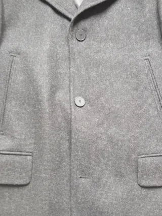 Cappotto Conbipel 100% Lana Taglia L (50 Uomo)