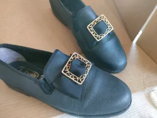 Zapatos fallero  anchos con elásticos muy comodos