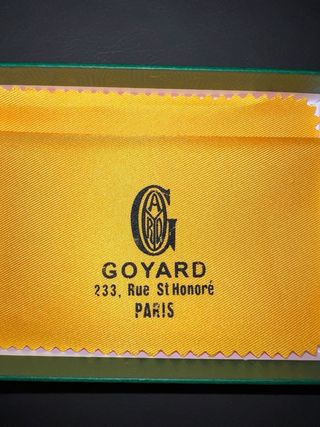 Portacarte Goyard marrone