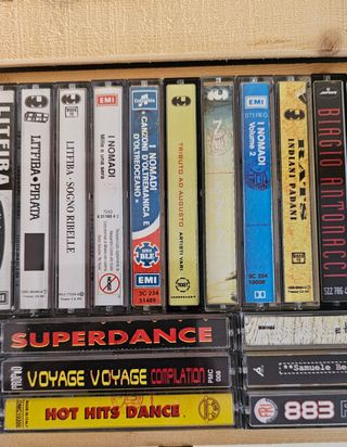 36 Cassette MC K7 vari artisti e musica dance