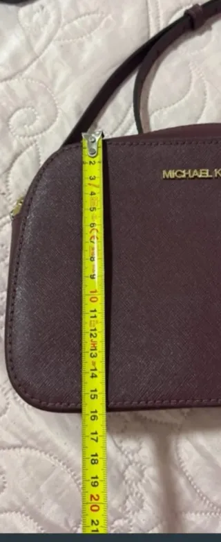 Bolso Michael Kors Jet Set Burdeos
