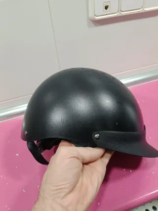 Casco de hípica negro