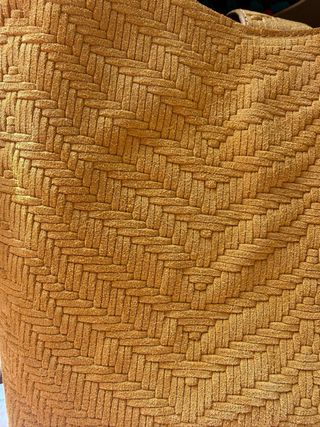 Bolso Zara Piel Amarillo Mostaza Nuevo. Costó 129€