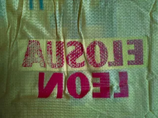 Camiseta Baloncesto Elosua León Vintage match worn