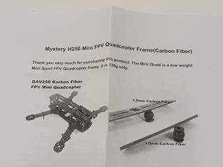 Drone FPV Carbono QAV 250