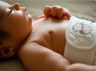 Ombligueros para bebé recién nacido, con bordados,