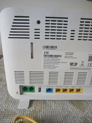 Router Fibra ZTE Open Fiber