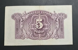 Billete 5 Pesetas Banco de España 1935