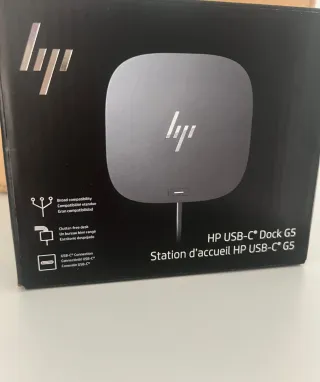 Dock HP USB-C G5 sin abrir