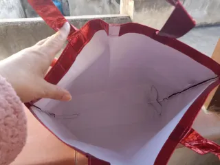 Borsa shopper Avon rossa