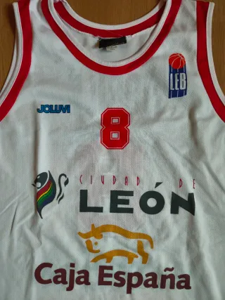 Camiseta Baloncesto León Match Worn LEB