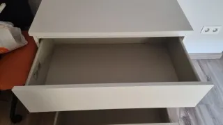 Cómoda 3 cajones Ikea blanca