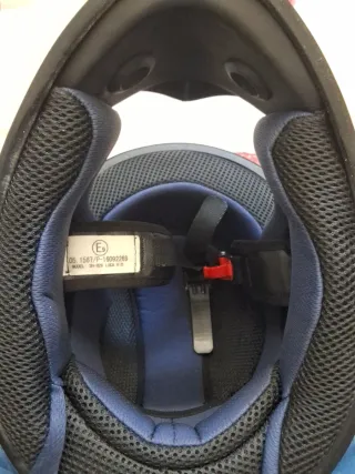 Casco Moto Shiro Bulldog Nuevo con funda incluida.