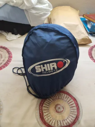 Casco Moto Shiro Bulldog Nuevo con funda incluida.