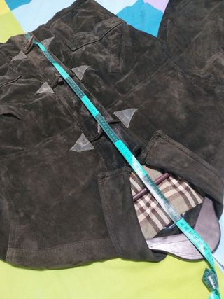 Trenca de Ante Burberrys, vintage, Talla XXL