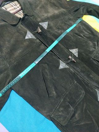 Trenca de Ante Burberrys, vintage, Talla XXL