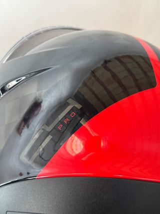 Casco Schuberth C4 Pro Carbon Fusion L Rojo