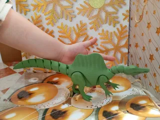 Espinosaurio 3D de Plástico
