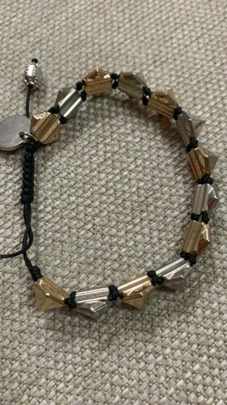 Set 2 Bracciali Armani Exchange Nero/Oro