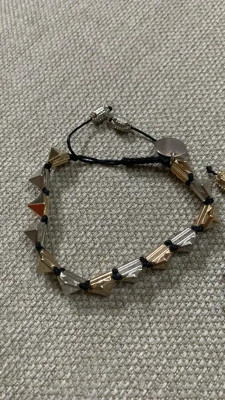 Set 2 Bracciali Armani Exchange Nero/Oro