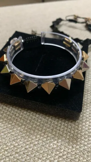 Set 2 Bracciali Armani Exchange Nero/Oro