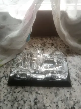 Mercedes Benz 1922 Crystal Glass Figurine