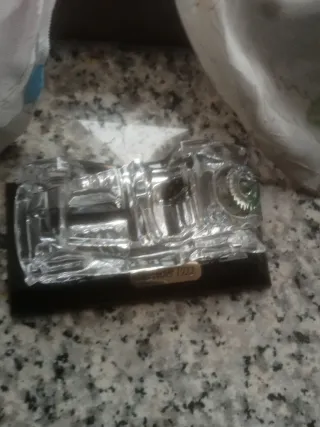 Mercedes Benz 1922 Crystal Glass Figurine