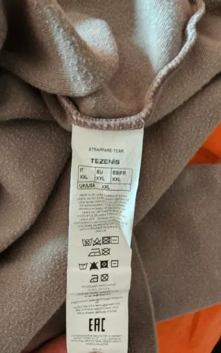 T-shirt uomo manica lunga grigio