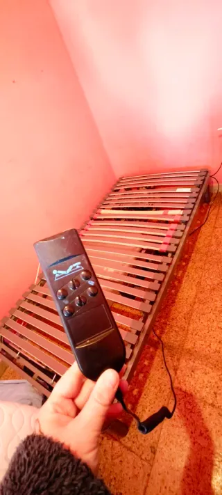 Cama ortopédica 90x180 + 2 colchones