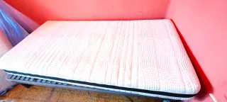 Cama ortopédica 90x180 + 2 colchones