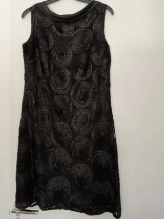 Vestido negro fiesta verano