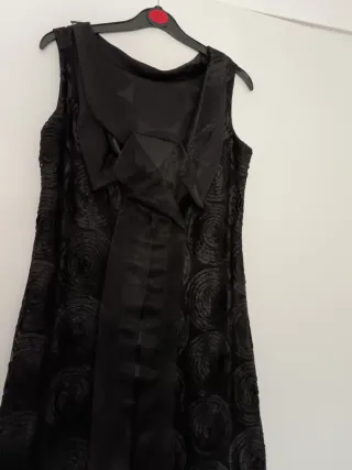 Vestido negro fiesta verano