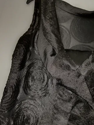 Vestido negro fiesta verano