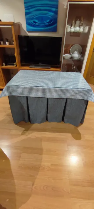 Mesa camilla rectangular