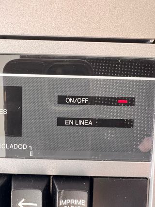Máquina de escribir Panasonic KX-R191
