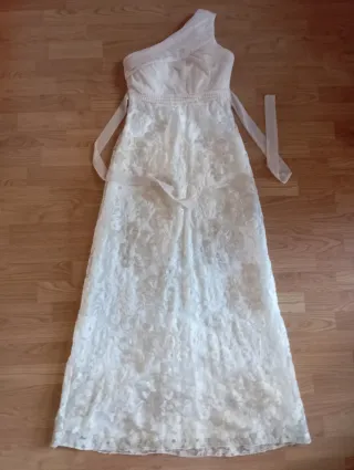 Vestido de Novia Crudo Ceremonia Civil