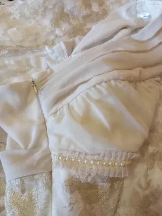 Vestido de Novia Crudo Ceremonia Civil