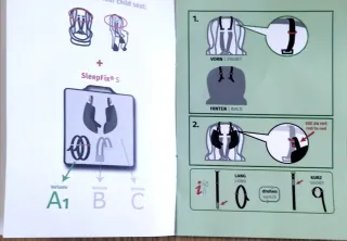 Sandini SleepFix S - Cojín Seguridad Bebé