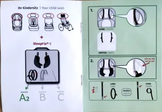 Sandini SleepFix S - Cojín Seguridad Bebé