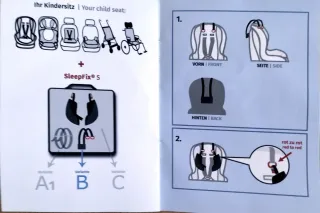 Sandini SleepFix S - Cojín Seguridad Bebé