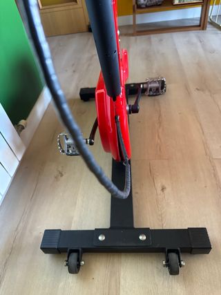 Bicicleta Spinning Salter Roja